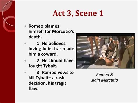 Romeo and Juliet Act 3: Scene 1 Summary & Analysis .